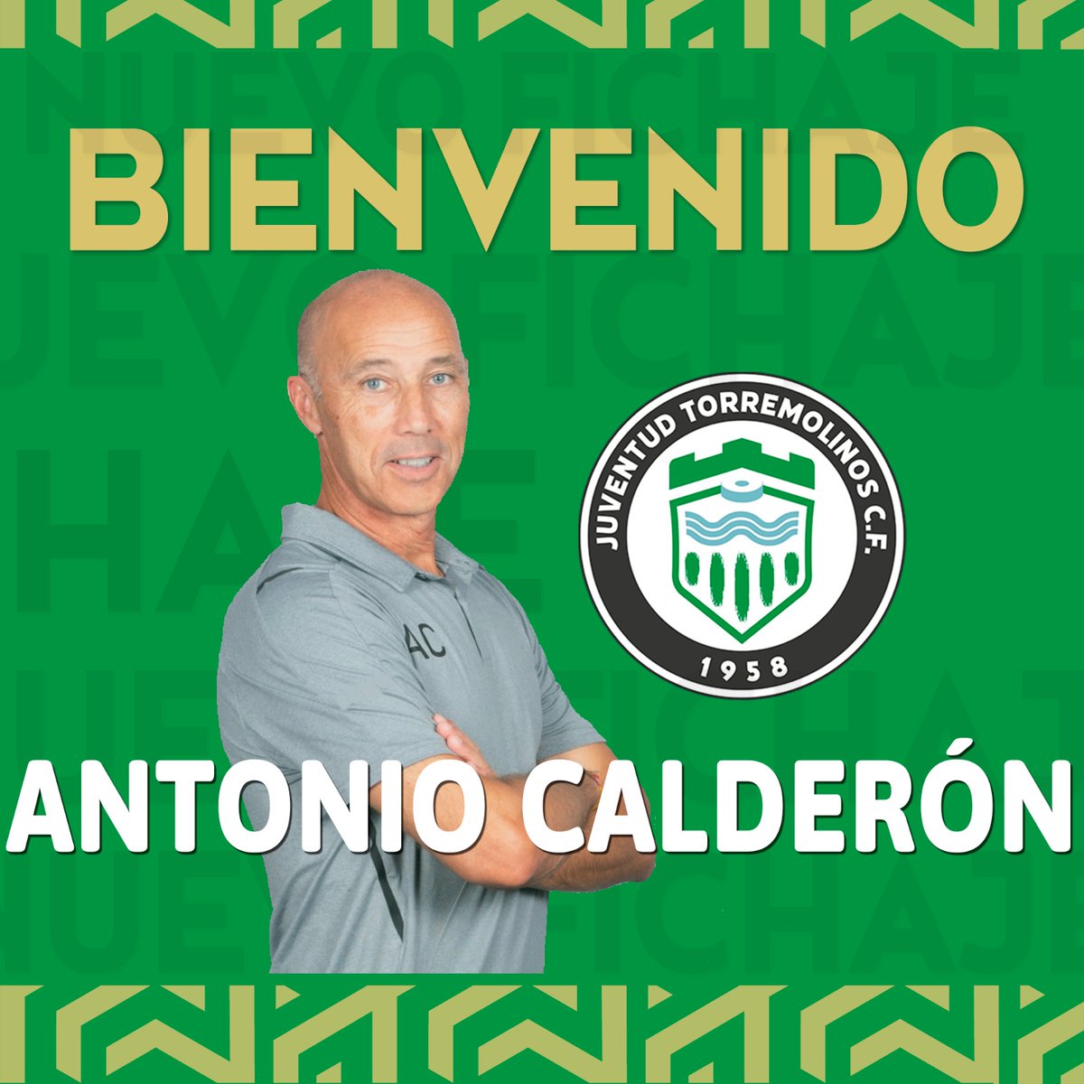 Histórico: Antonio Calderón cumple 3 años con el Juventud Torremolinos